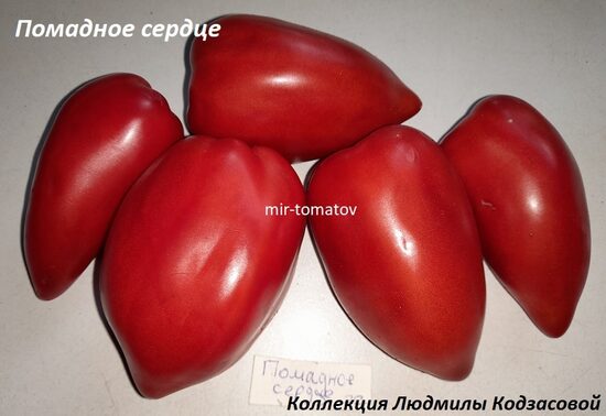 Помадное сердце